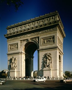 View of the East facade, completed 1806-86 by Jean Francois Therese Chalgrin